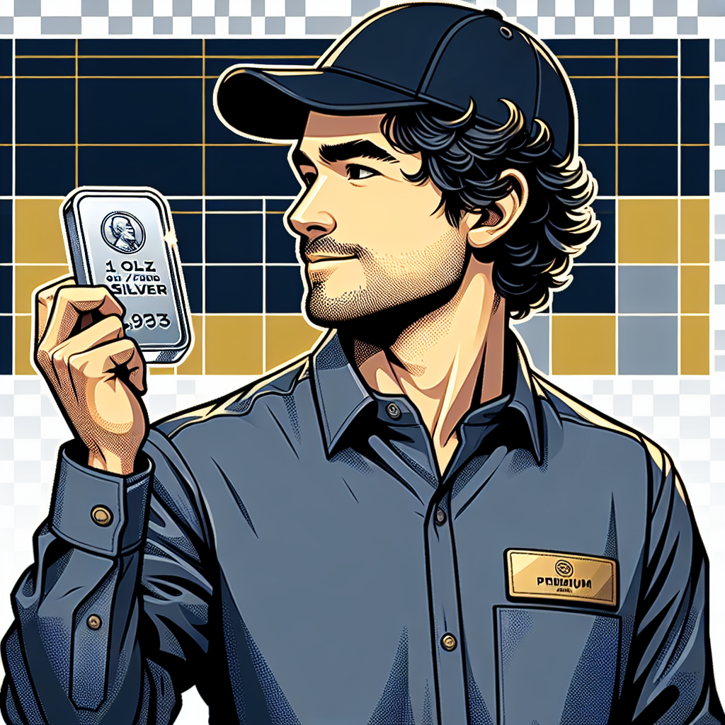 Your Silver Guide — holding a silver bar